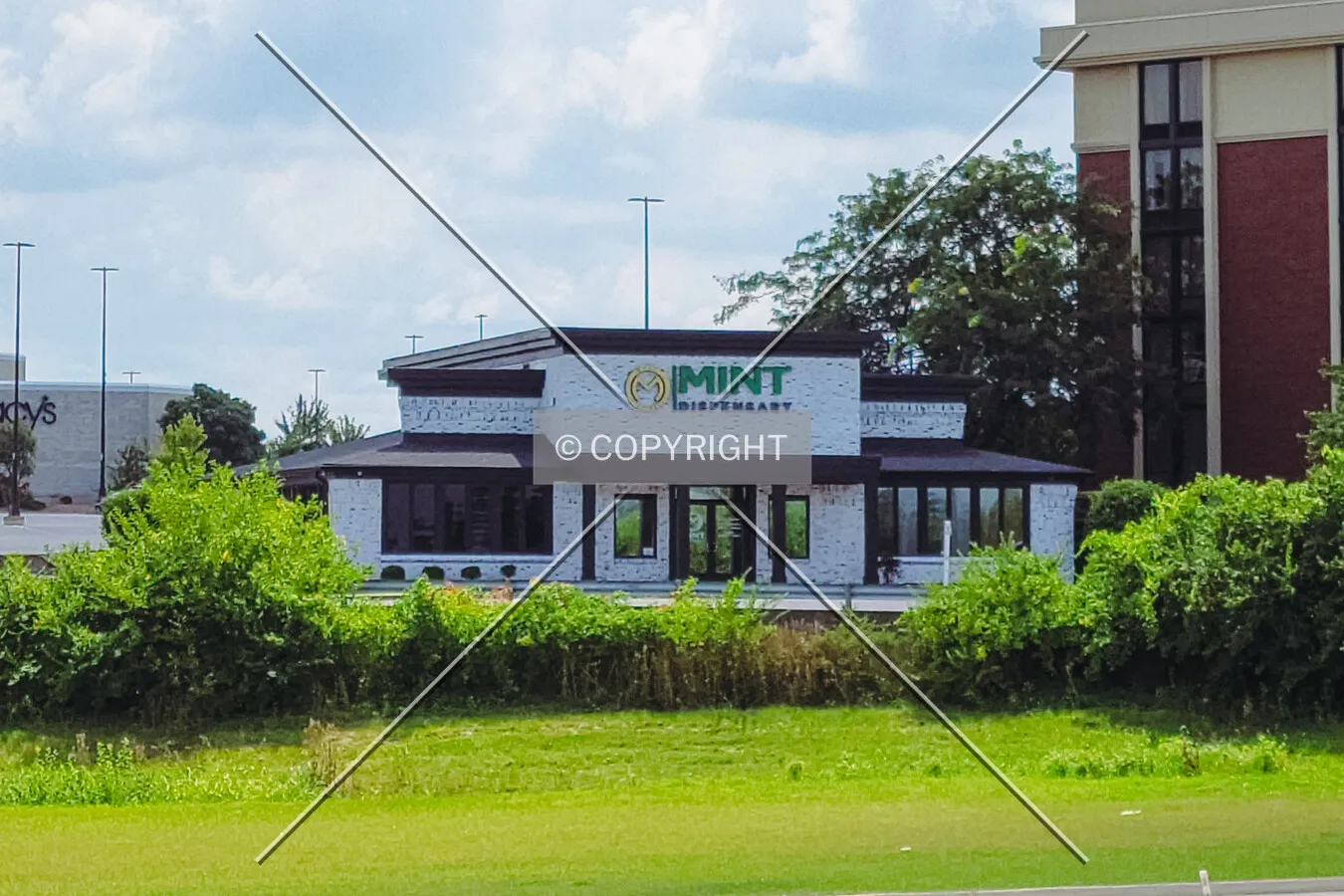 From the northwest; August 19, 2021