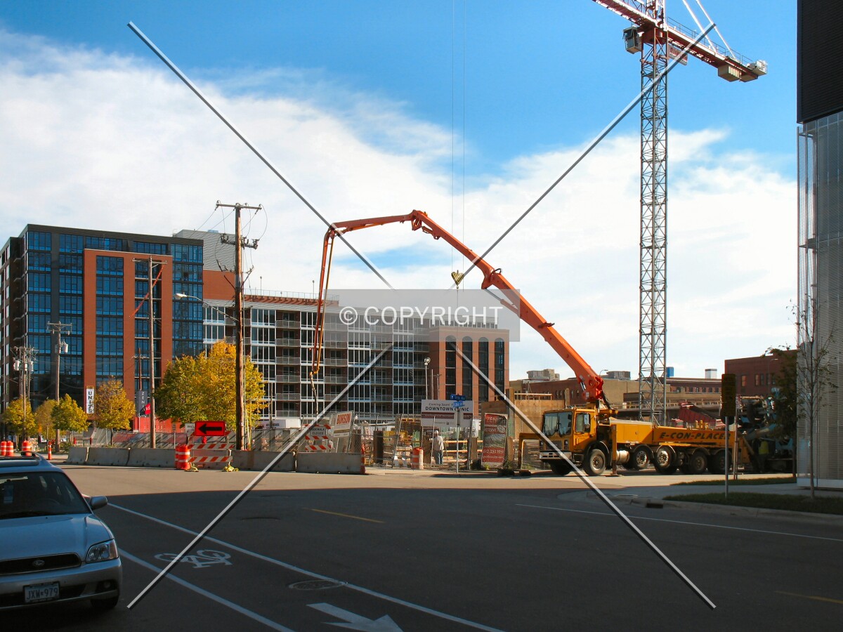 View to the east across 2nd Street/9th Avenue South