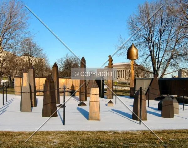 The Roy Wilkins Memorial on the Capitol Lawn