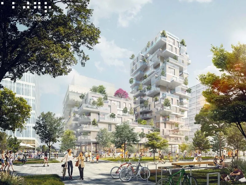 First rendering of the project.