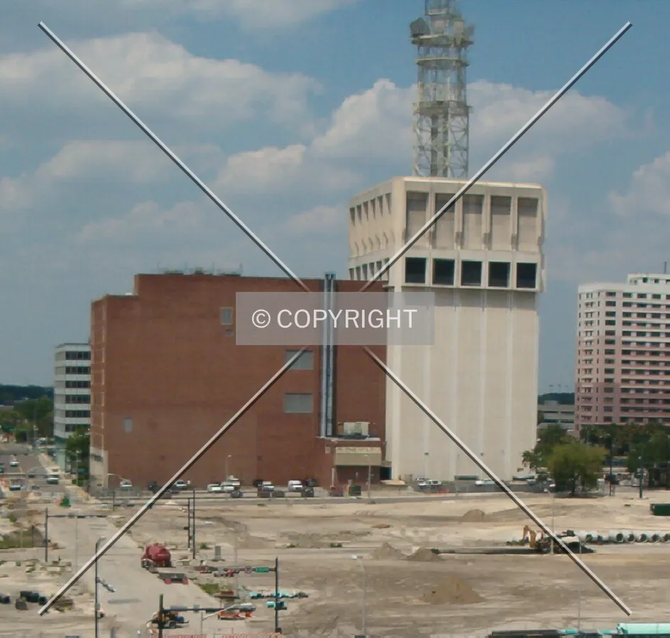 View from West Forsyth Street