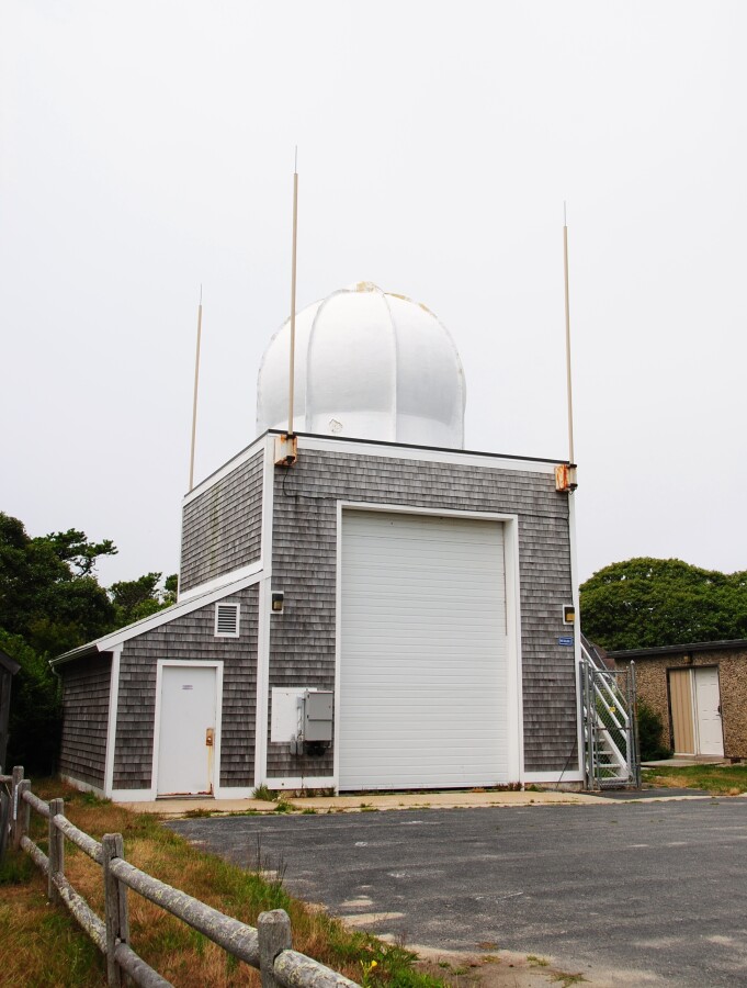 View from the east