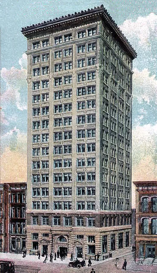 Vintage view from the north
