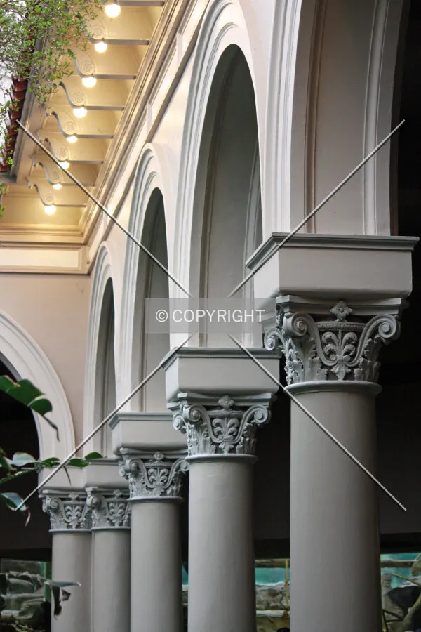 Interior columns