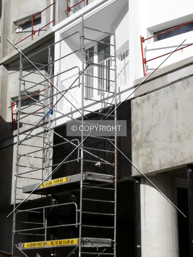Paint test on the first floor