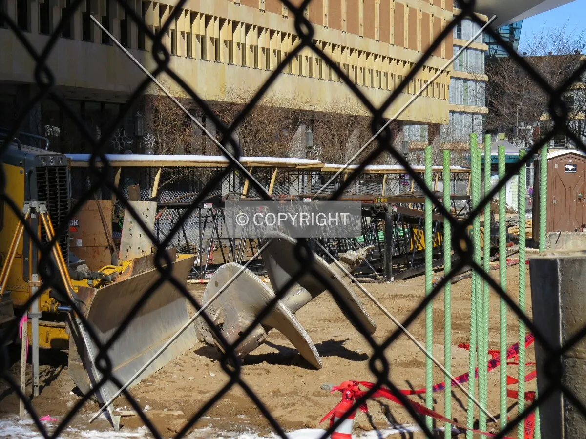 View to the north from 5th Street South