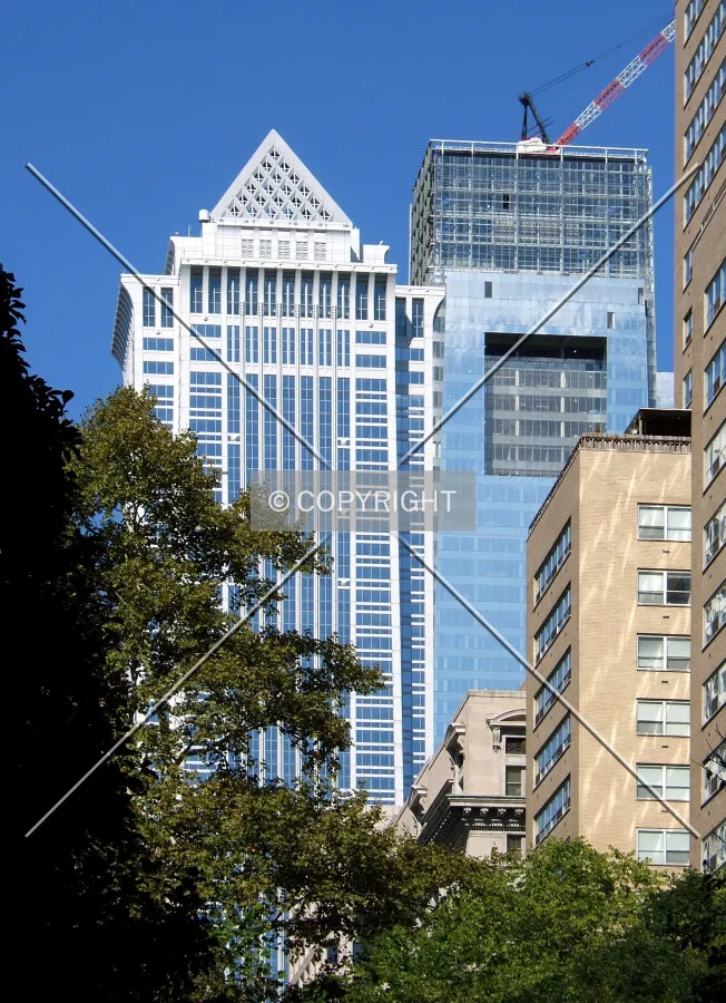 View northeast from Rittenhouse Square