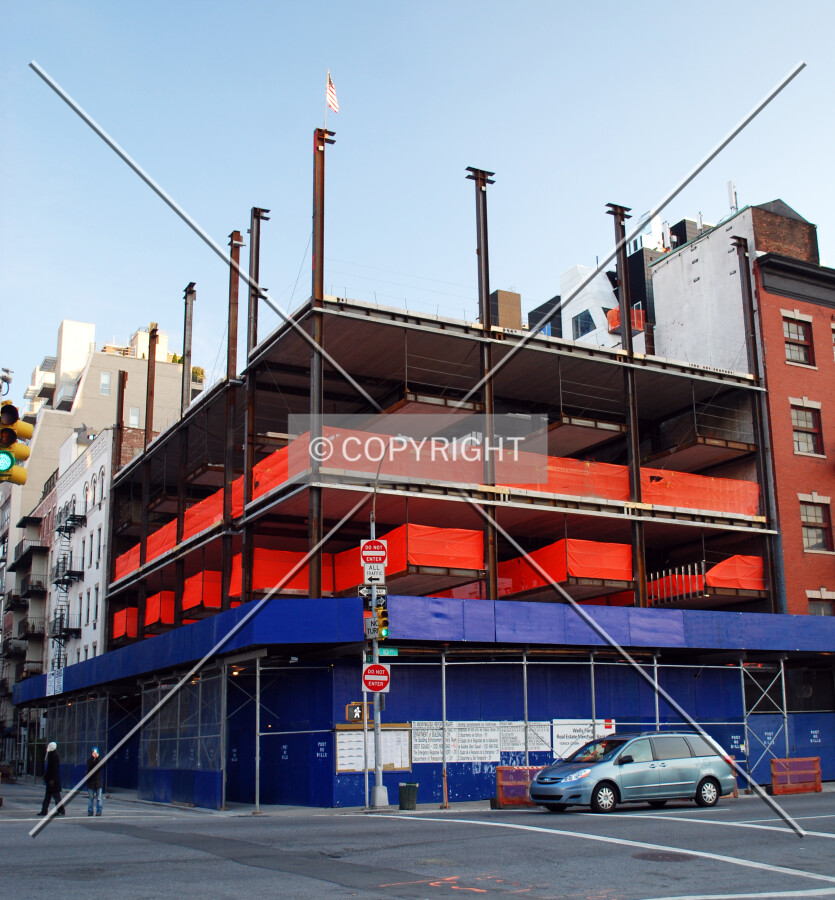 Viewed from the northwest across 10th Avenue