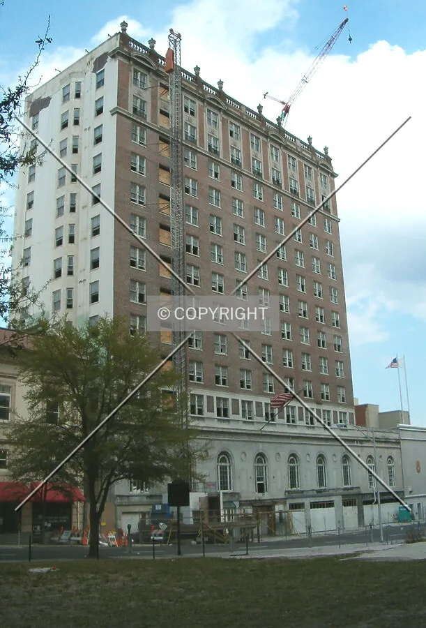 View of building under renovation