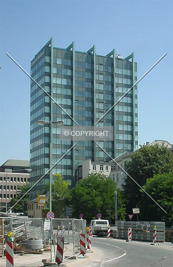 Back side of the building