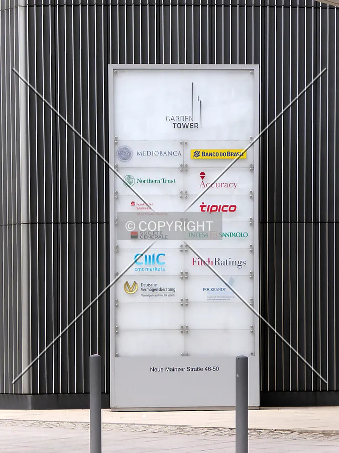 Tenant sign