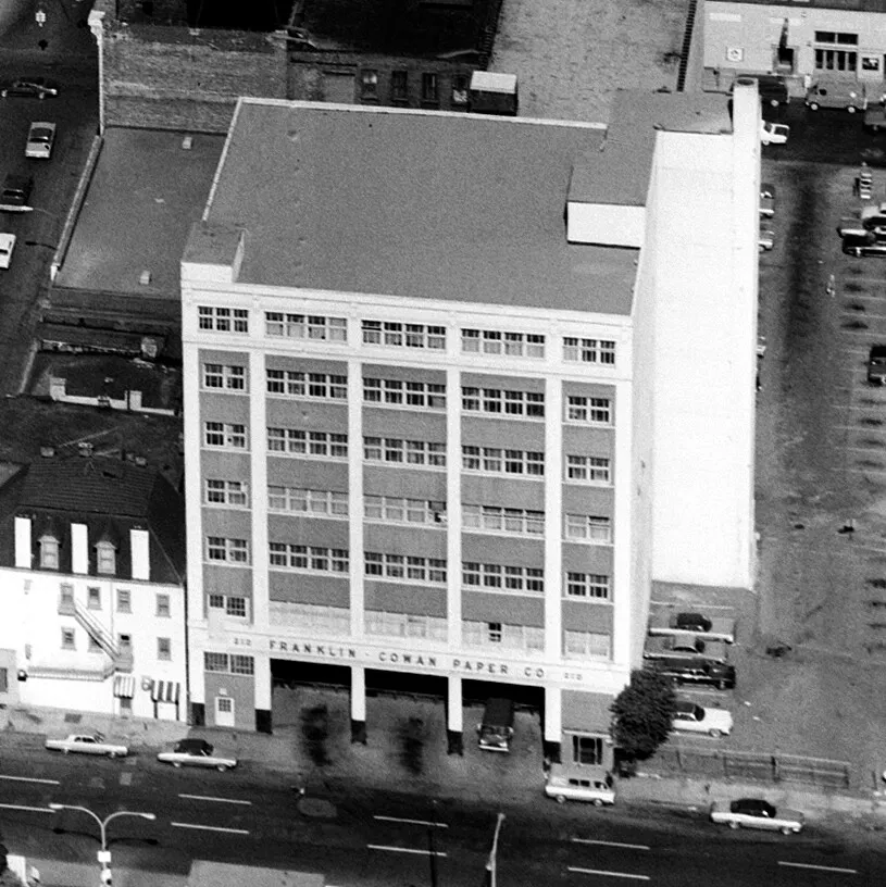 Vintage view from the east