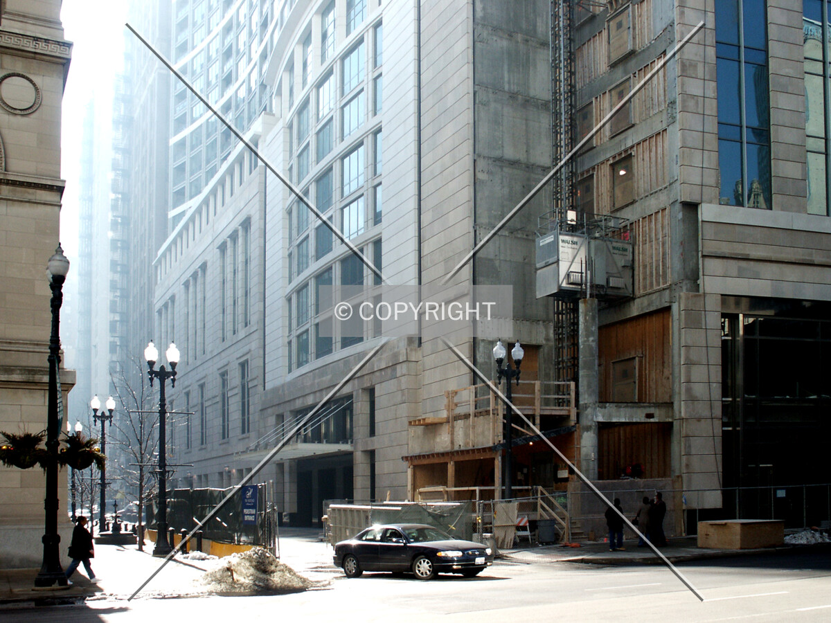 Northeast corner of the base