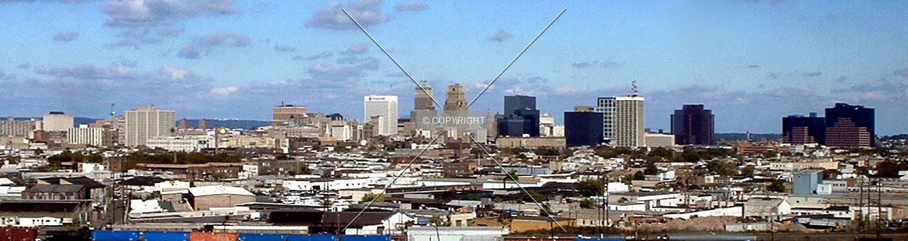 Downtown from the south