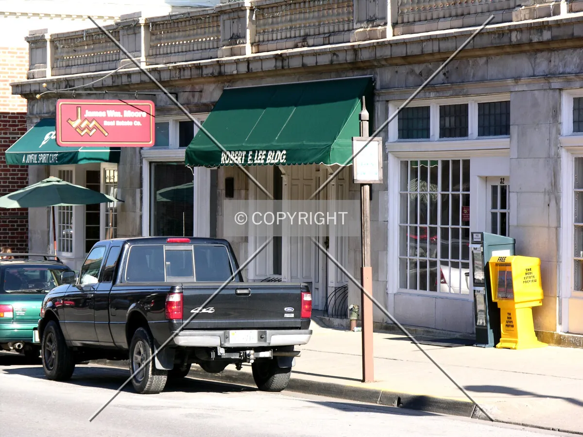 Main Street entrance area