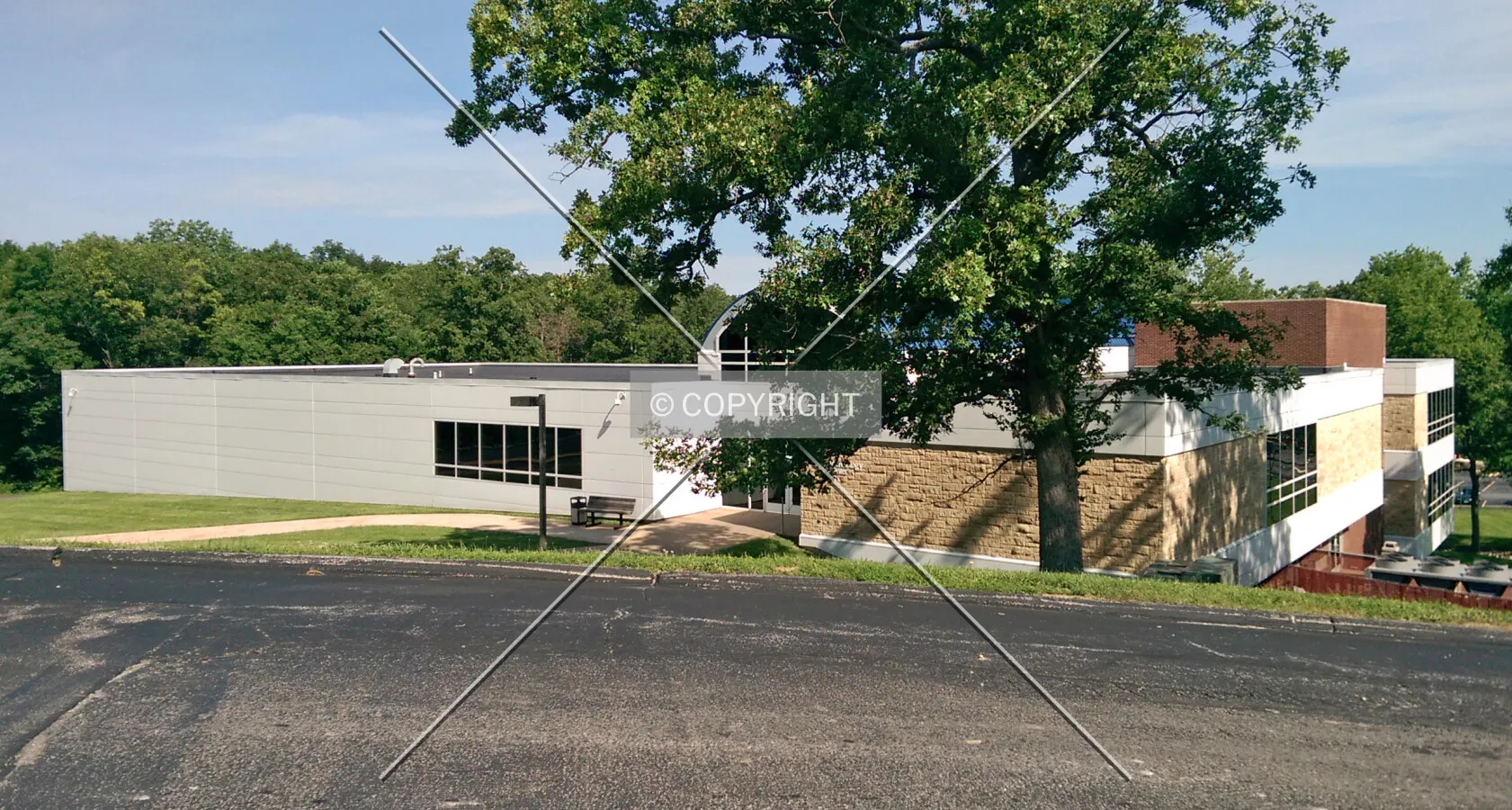 View from the south; June 26, 2014