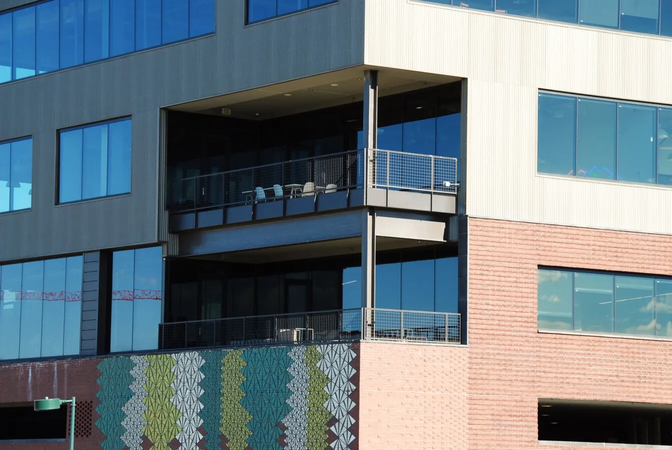 Corner balconies