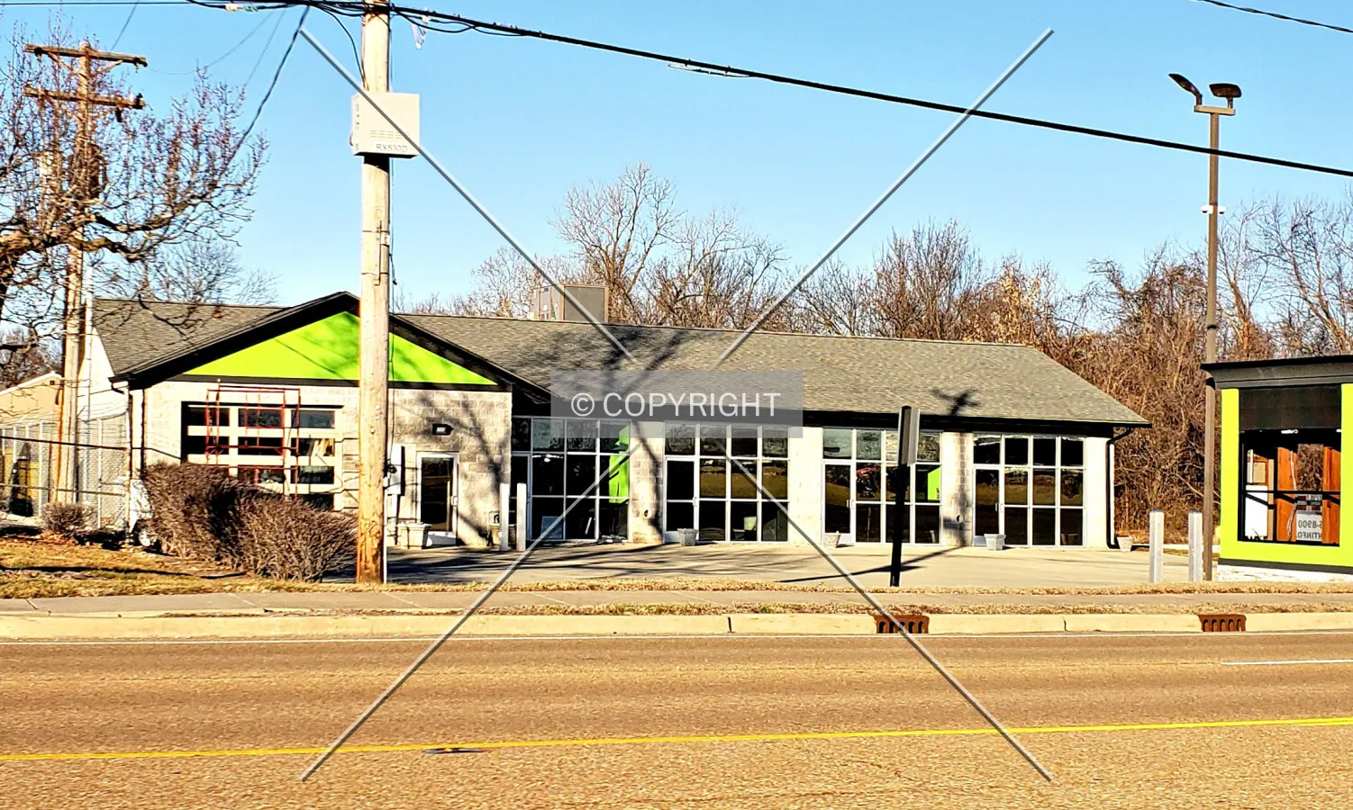 View from the southeast; January 9, 2019