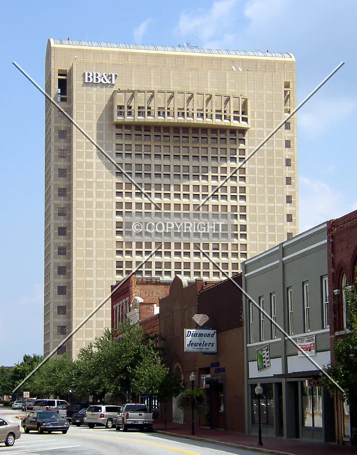 Looking east from Main Street