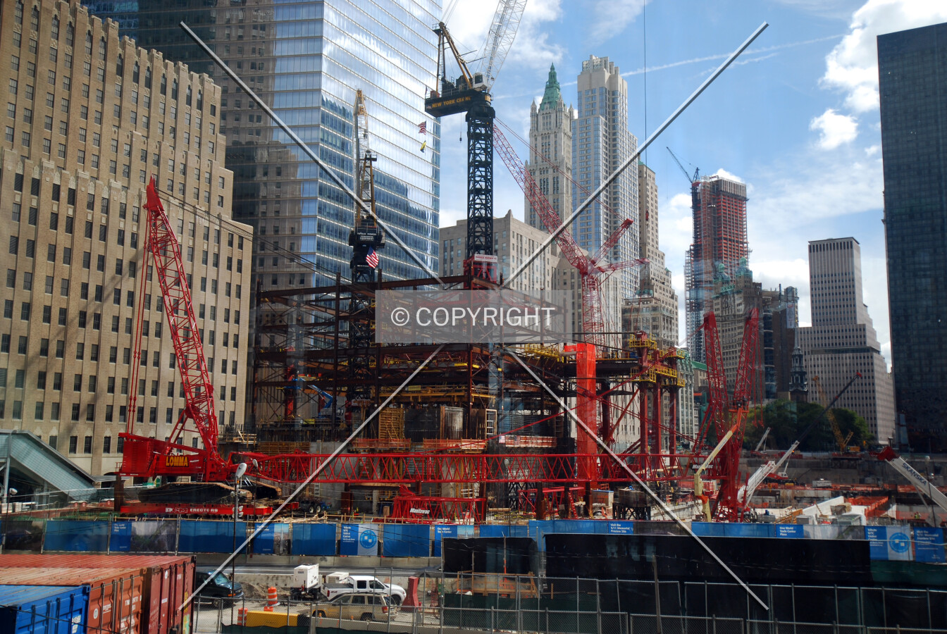Viewed from the World Financial Center