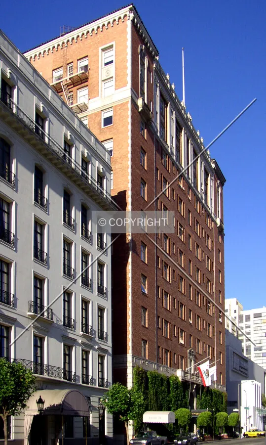 Looking west from California Street