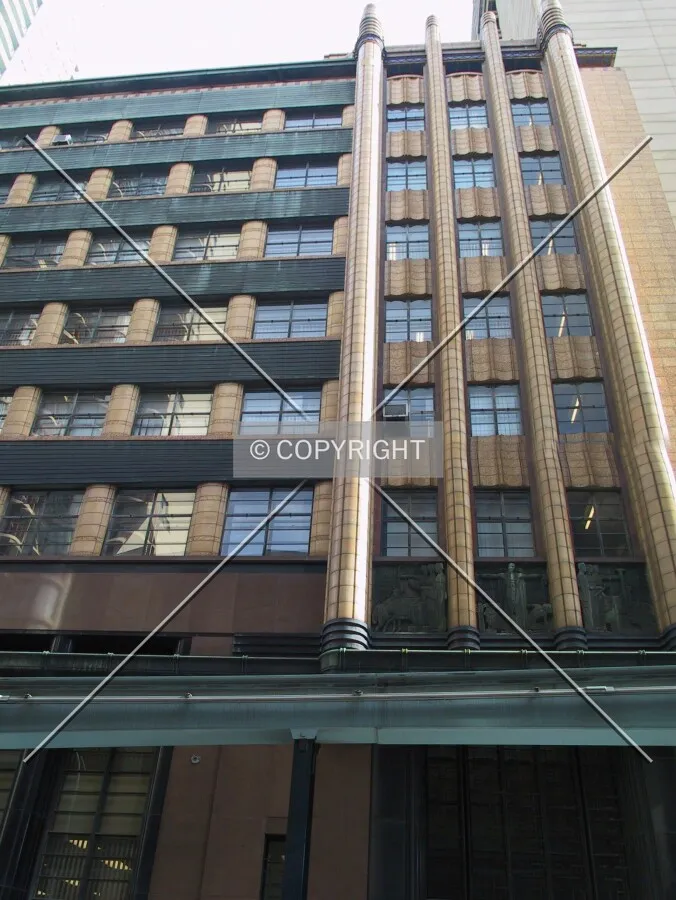 Looking up from Pitt Street