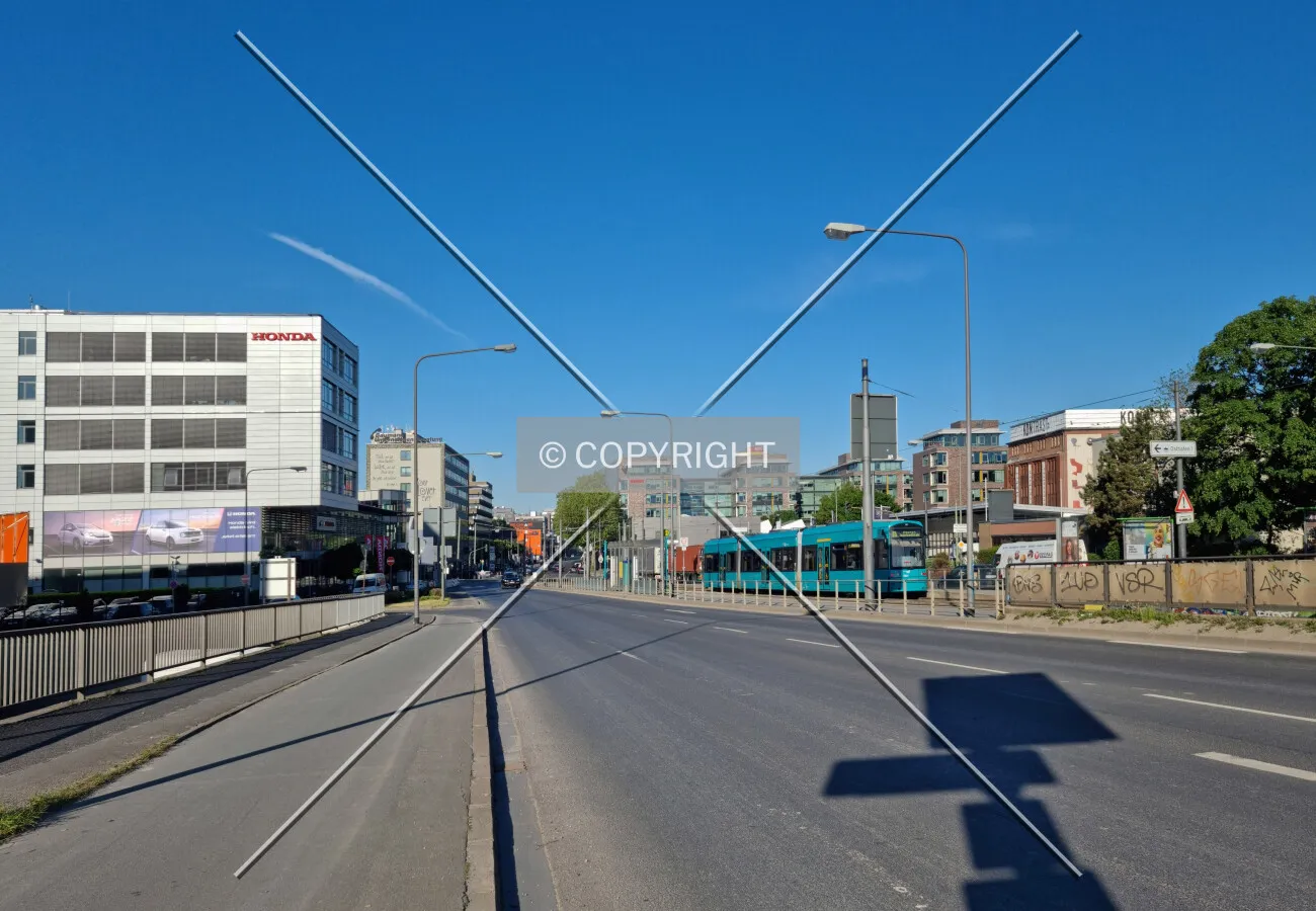 Hanauer Landstraße in Frankfurt