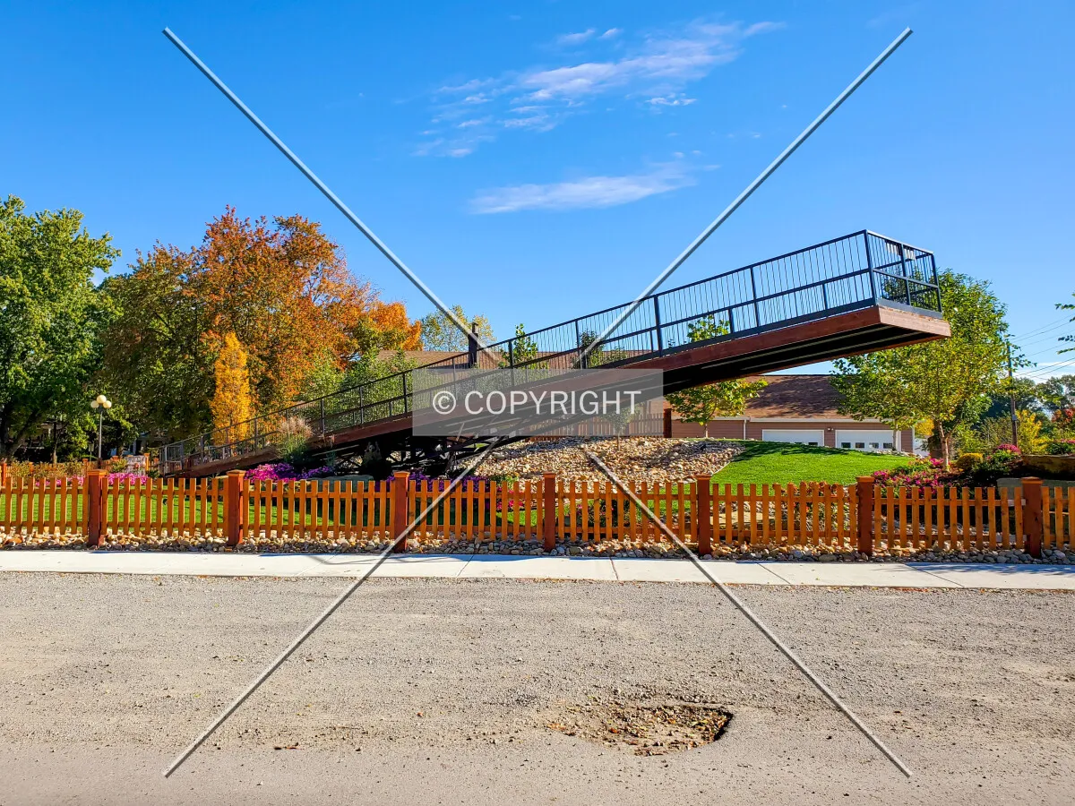 Northwest view; October 19, 2019