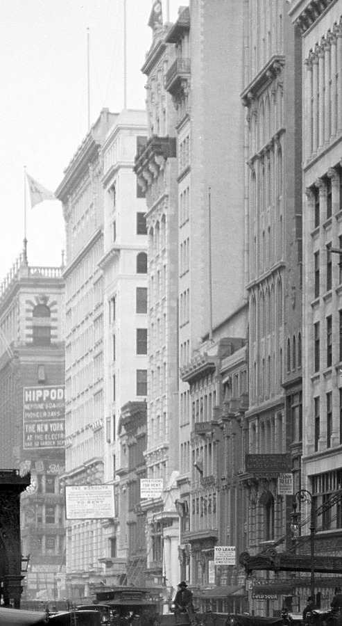 Vintage view from the southeast of 33-35 West 34th Street