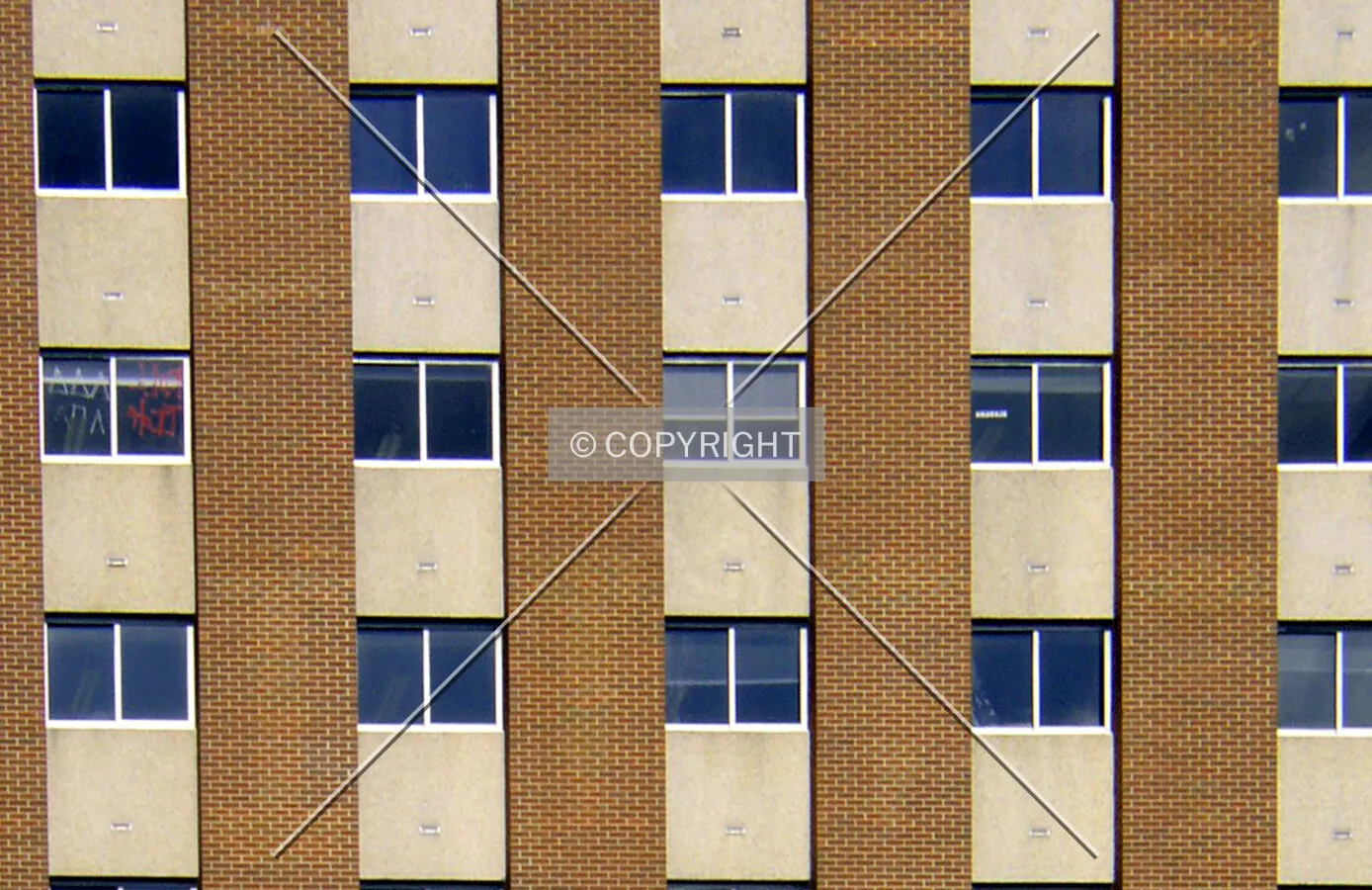 Detail of the southern facade