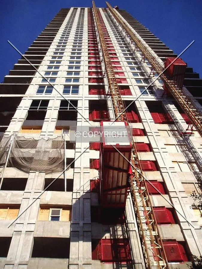 The south side from below