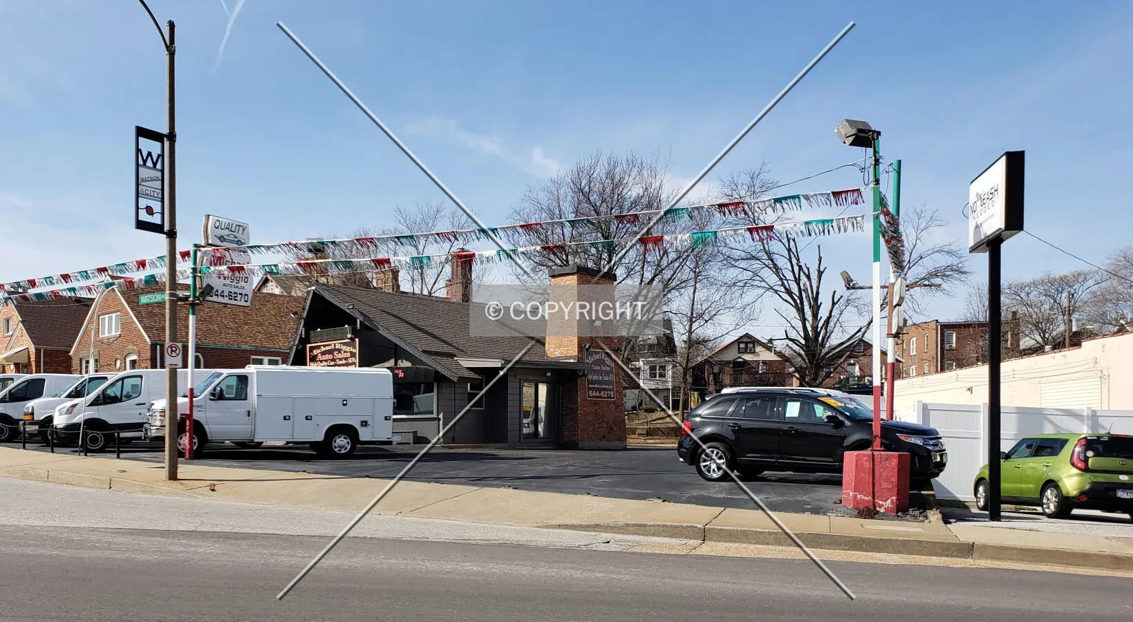 From the southeast; February 13, 2019