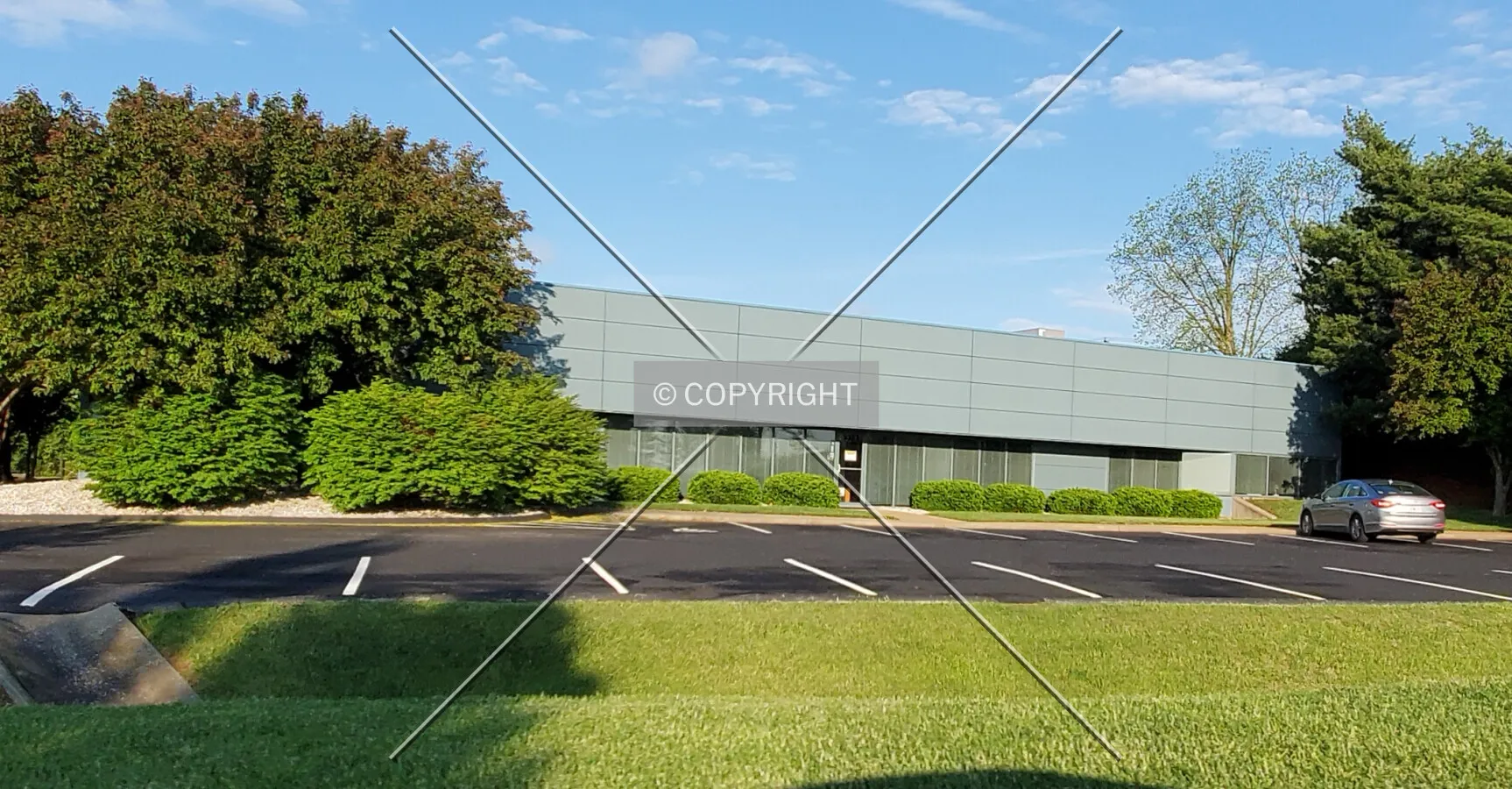 Northeast view; May 6, 2020