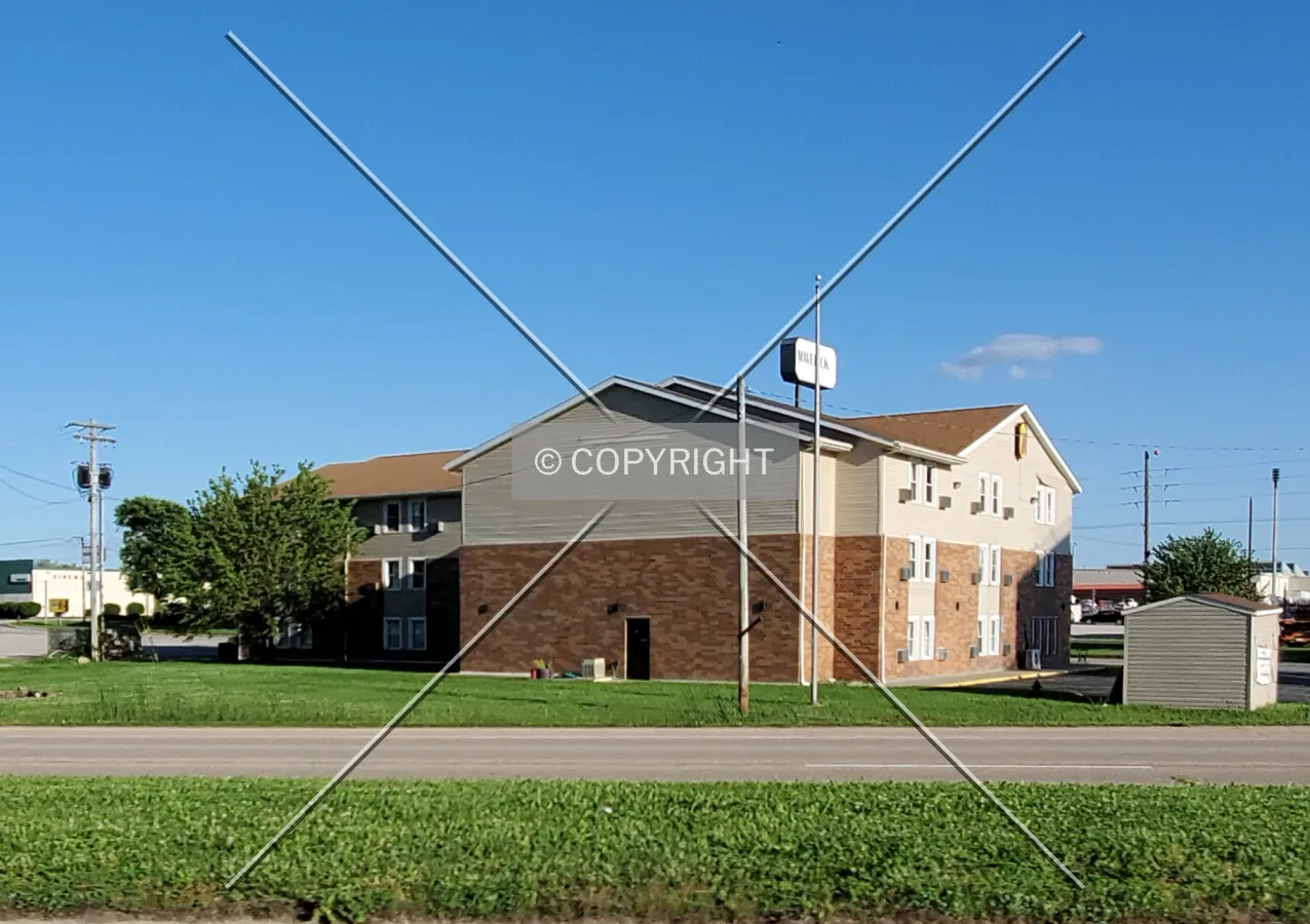 Northwest view; May 29, 2020