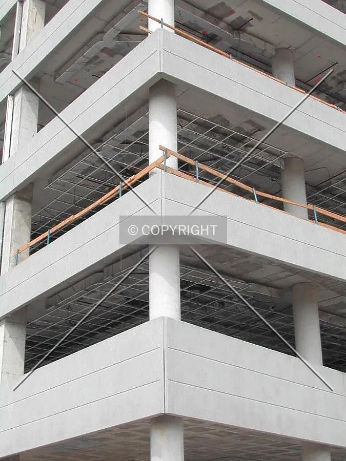 View of the corner of the building