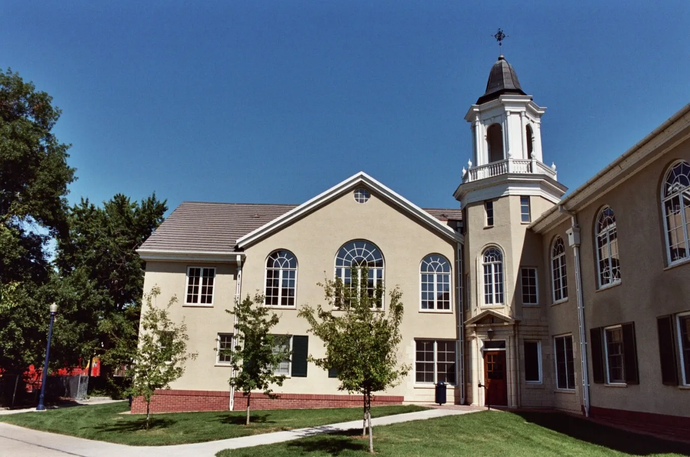 View from the west