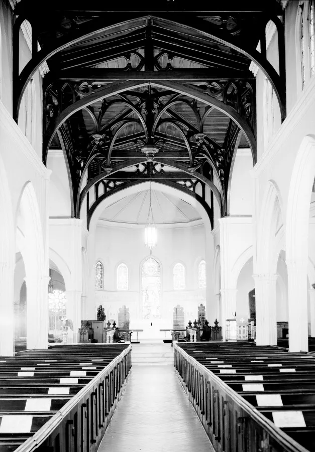 Nave looking toward altar