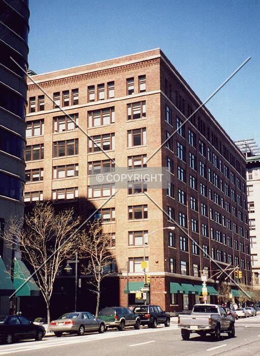 View from southeast along Hudson Street