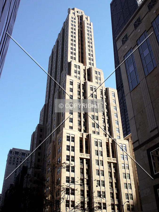 Looking up from the northwest