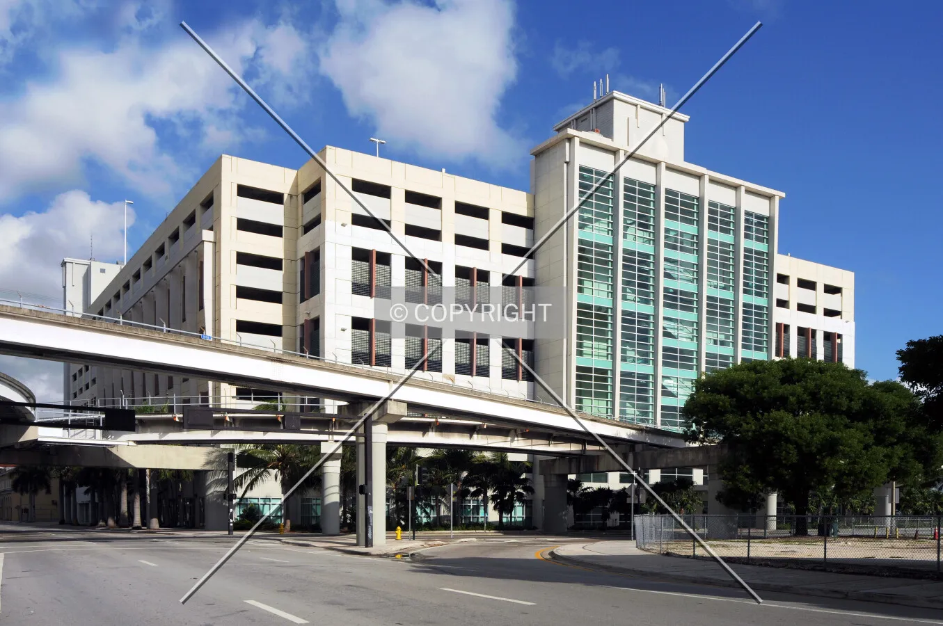 View from the southeast