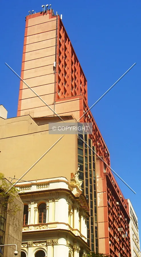 View from across Dos Andradas Street