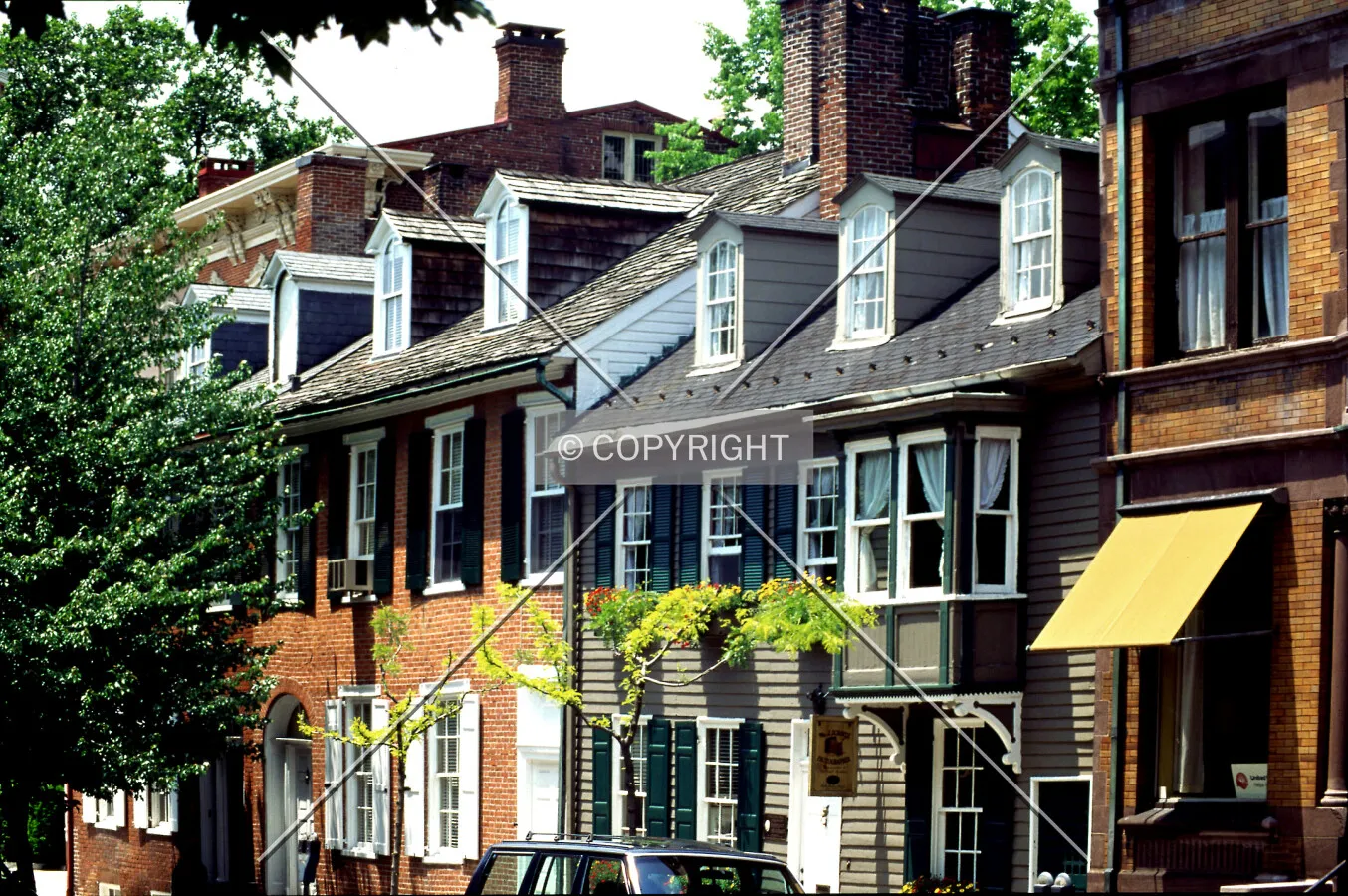 Typical rowhouses