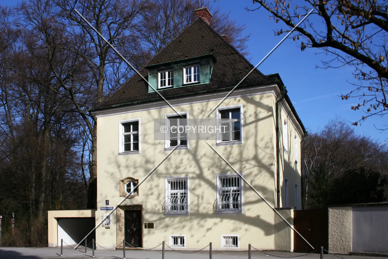 View from the west
