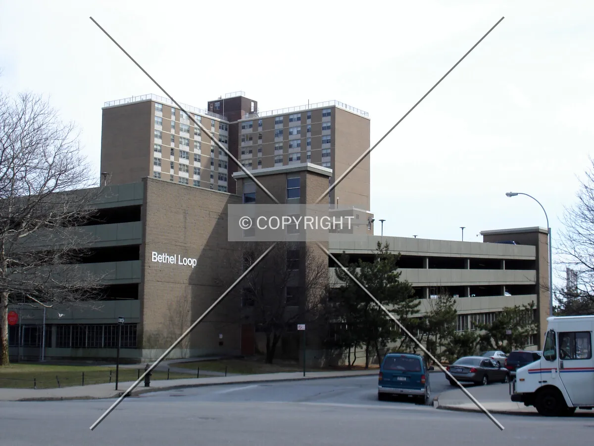 View from street level