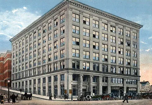 Vintage view from the northwest