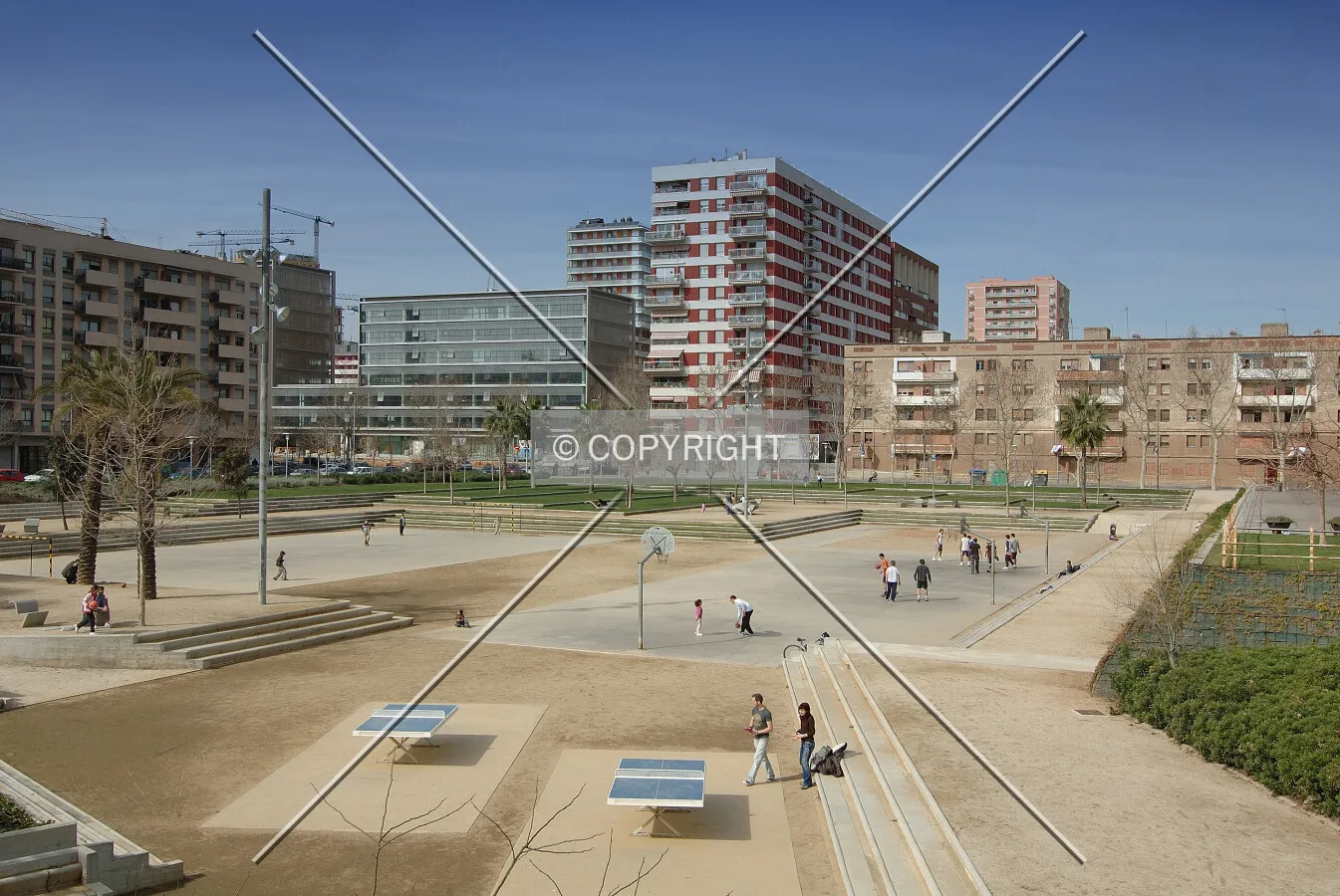 Northwest park corner