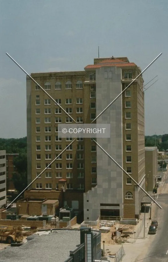 View of building from the south
