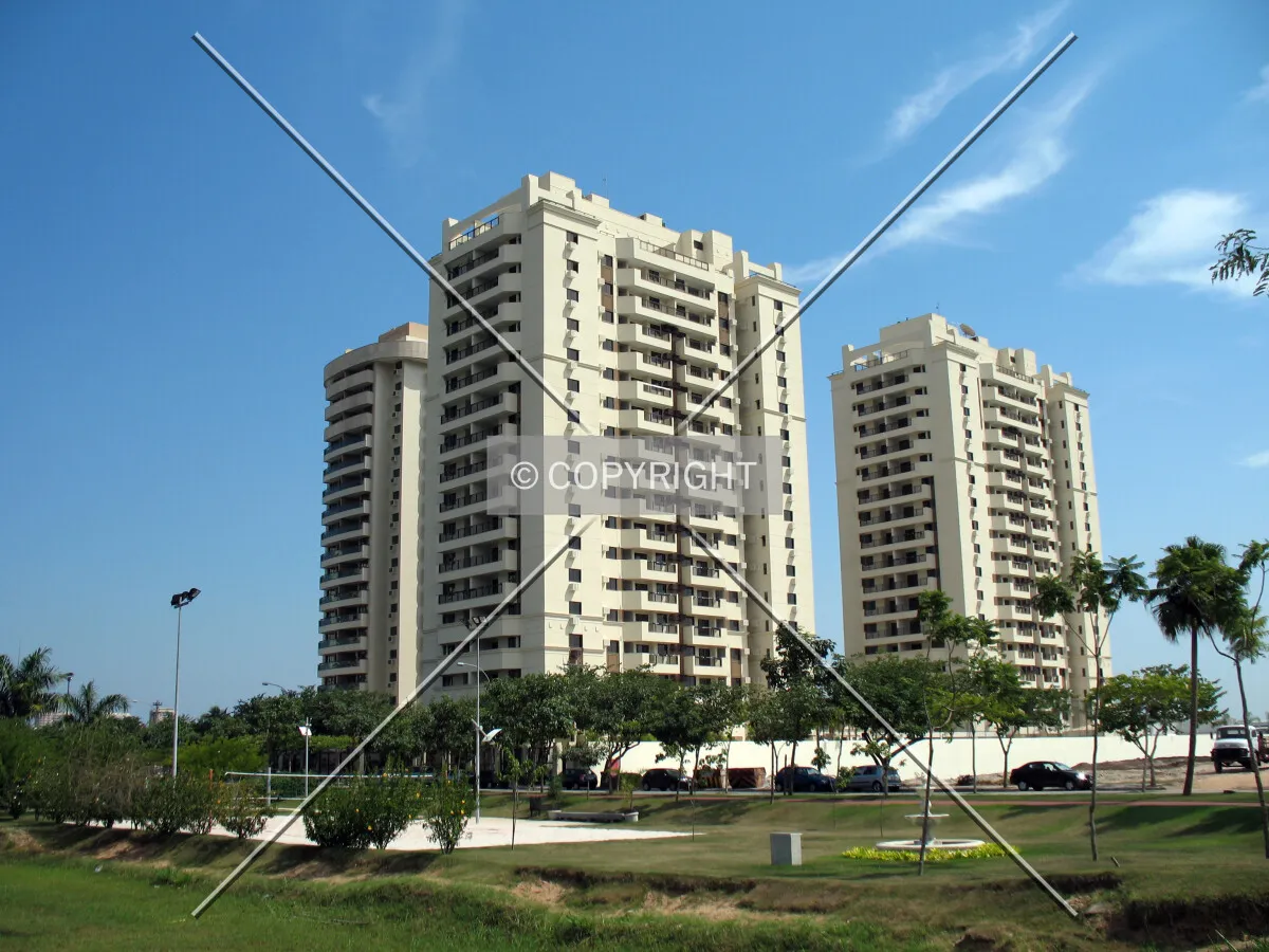 View from an adjacent empty lot