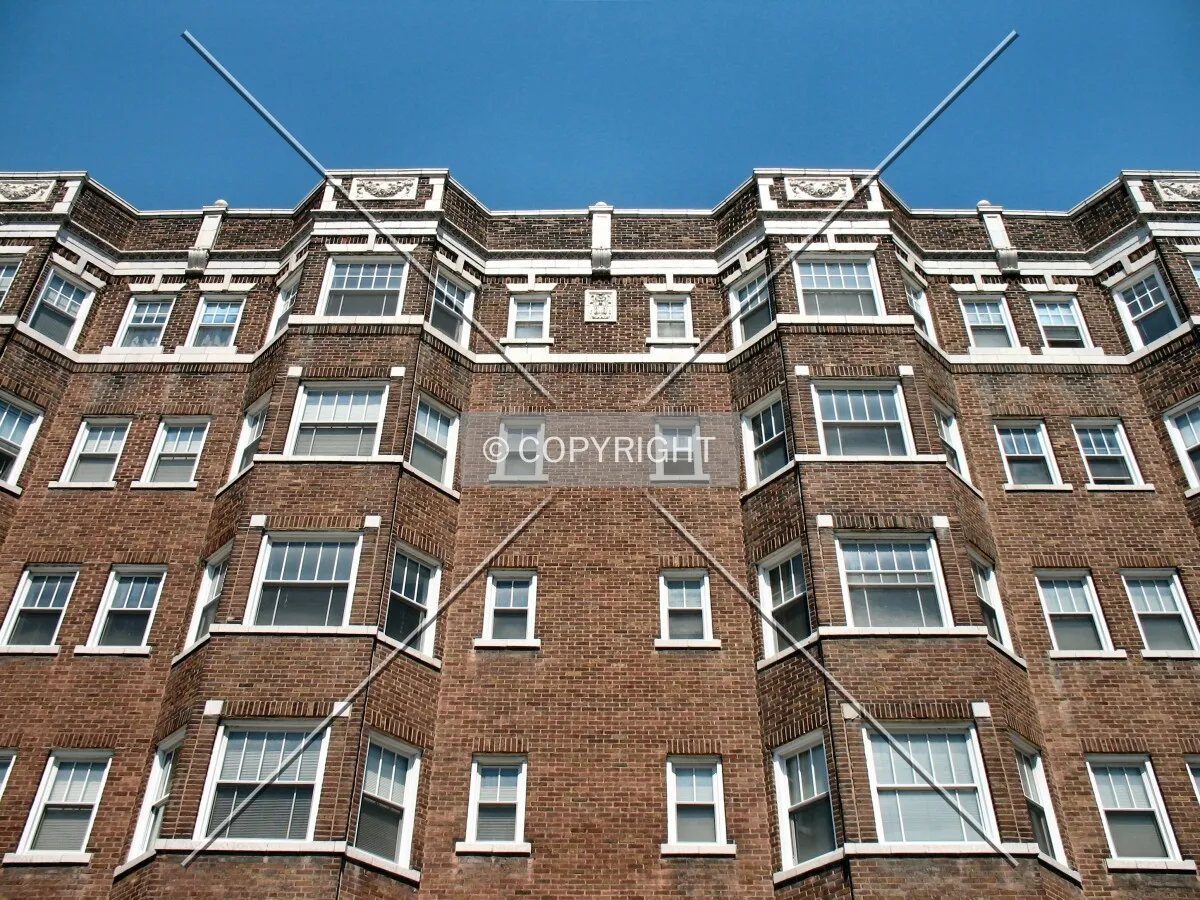 Looking up from East 13th Street