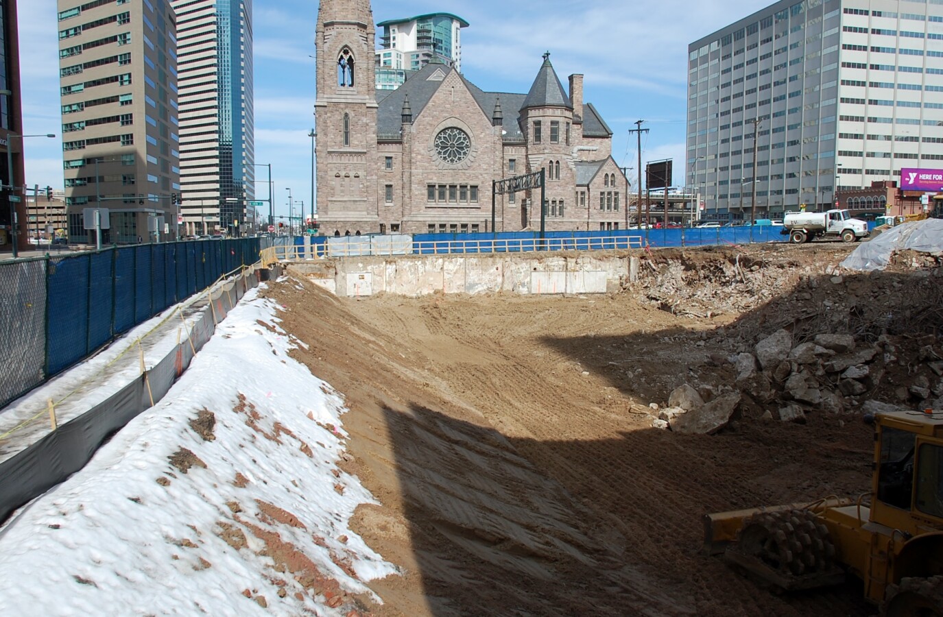 View from the south
